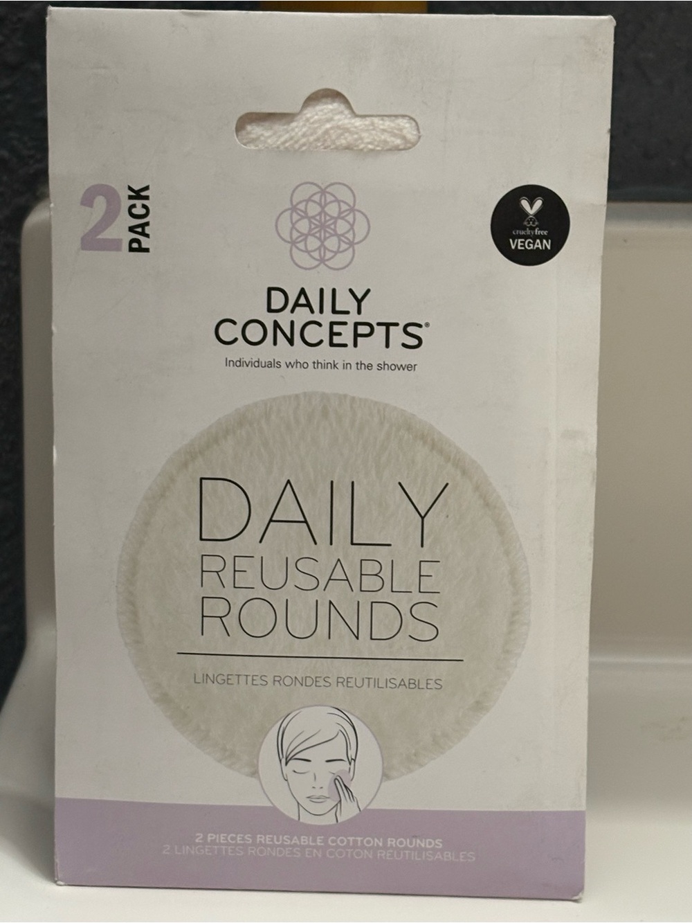 Daily Concepts Daily Reusable Rounds – White (2 Pack)